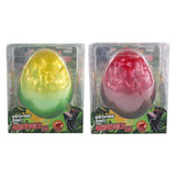 Oeuf Dinoworld avec dinosaure en croissance avec pierre précieuse 8cm - afbeelding 1