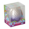 Oeuf de licorne avec licorne en croissance et diamant - 8 cm