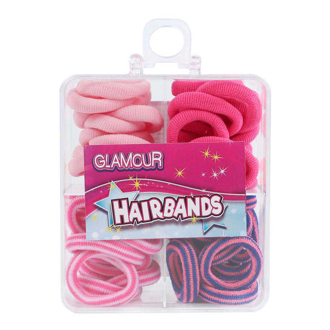 Elastiques à cheveux Glamour - 48 pcs.