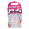 Ongles artificiels Glamour, 12 pcs.