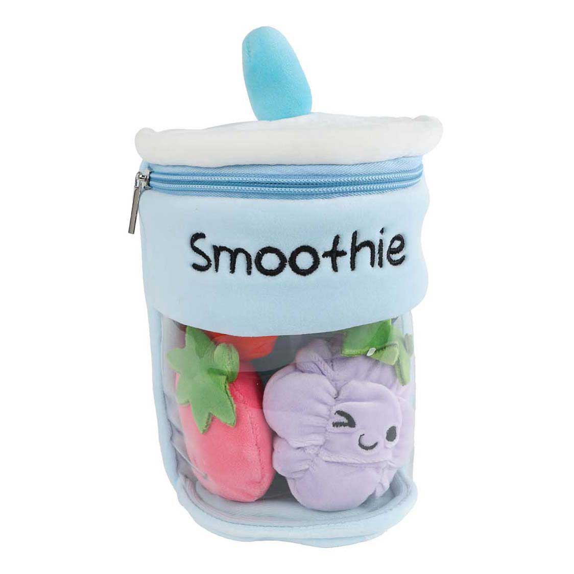 Menu moelleux peluche smoothie aux fruits - 20cm