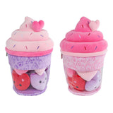 Peluche menu moelleux glace à 4 coeurs - 36cm - afbeelding 1
