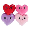 Peluche menu moelleux glace à 4 coeurs - 36cm