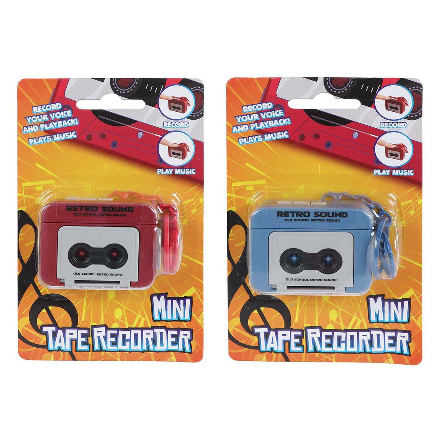 Magnétophone porte-clés - 5,5 cm