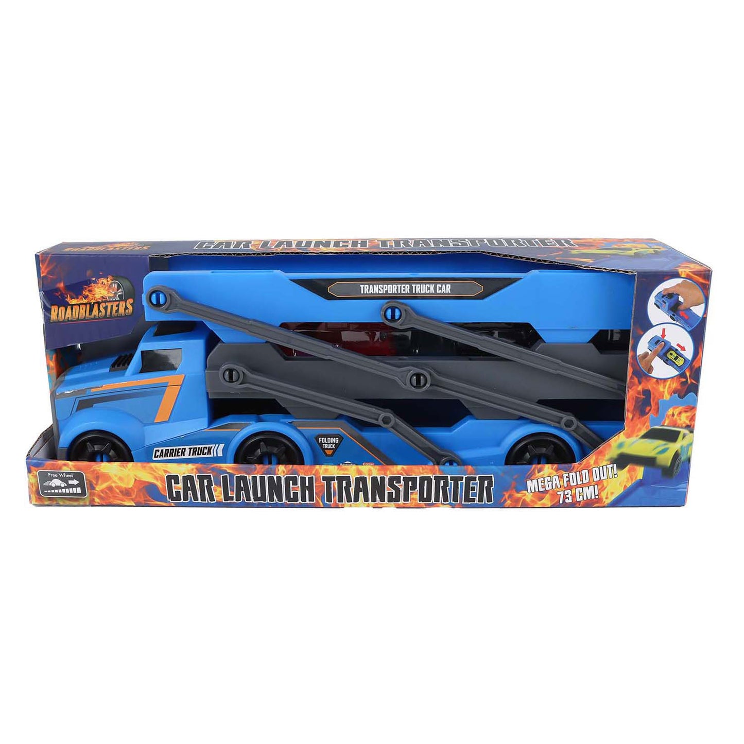 Camion Roadblasters avec 2 voitures - fonction de lancement