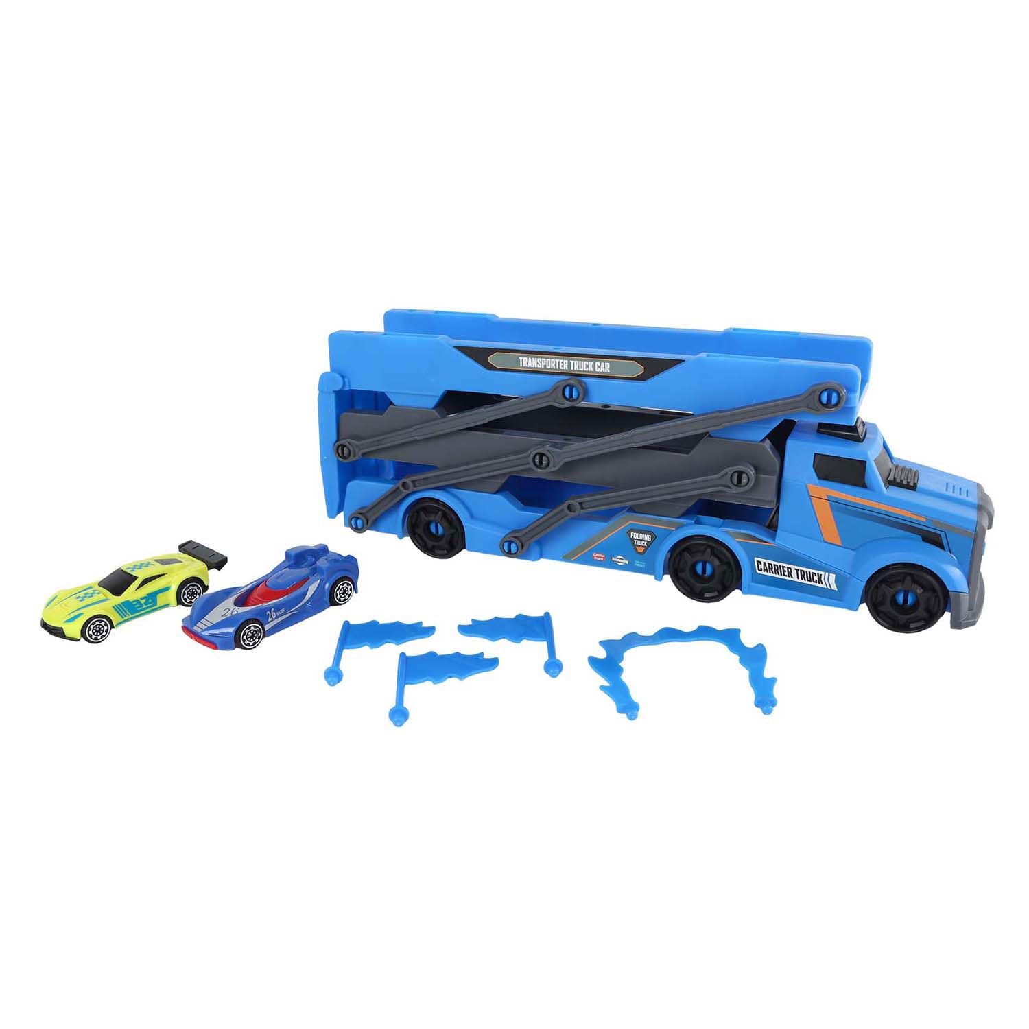 Camion Roadblasters avec 2 voitures - fonction de lancement