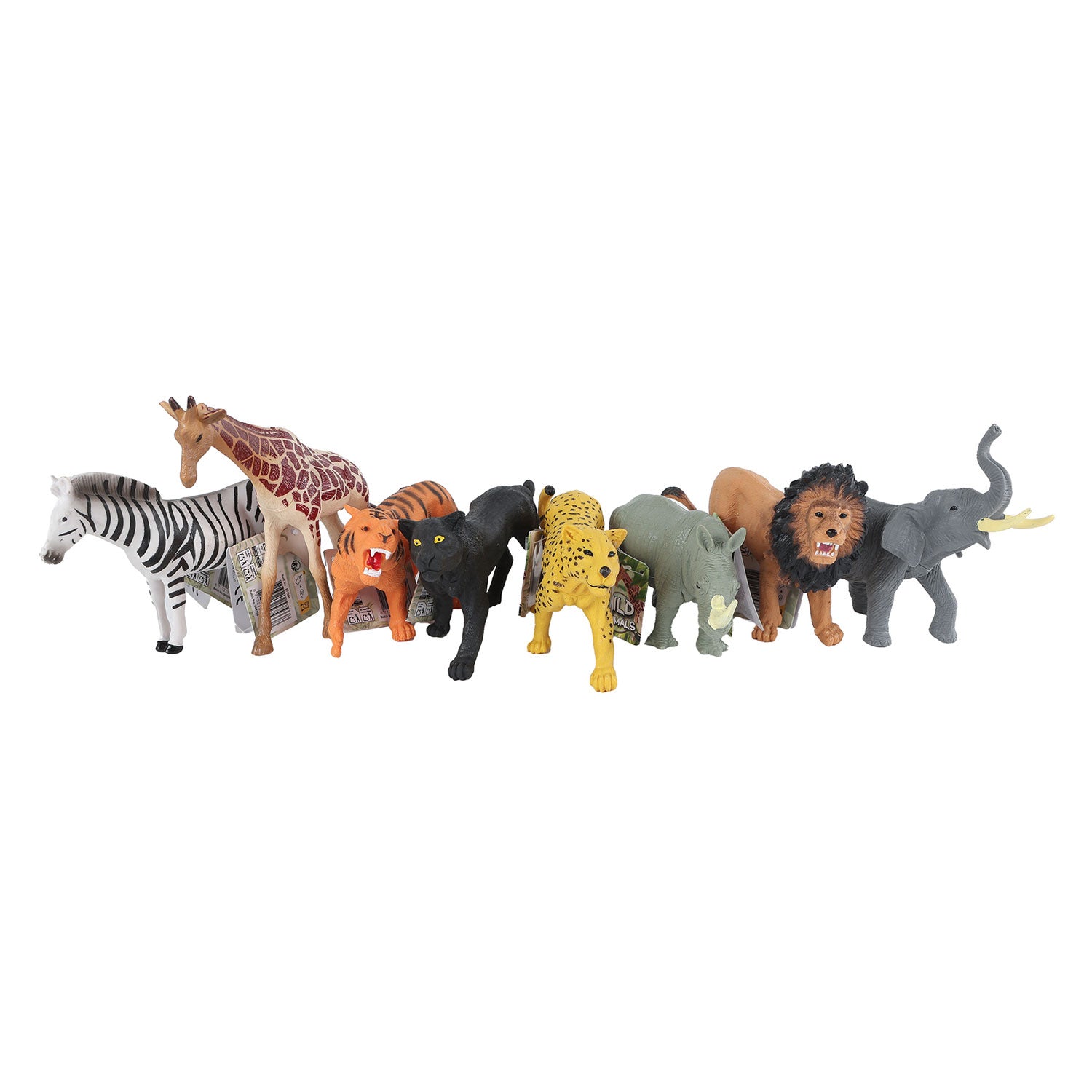 Animaux sauvages de l'expédition dans la jungle - 8 pcs.