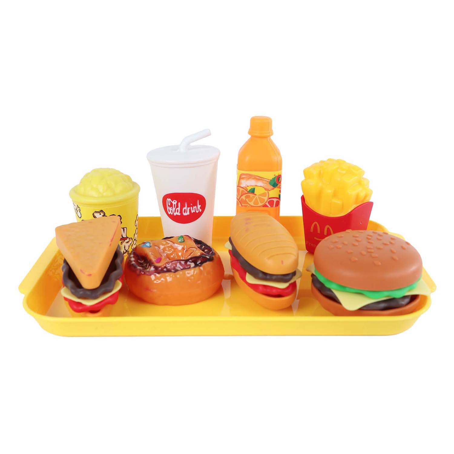 Ensemble de jeu de mini-menus de restauration rapide