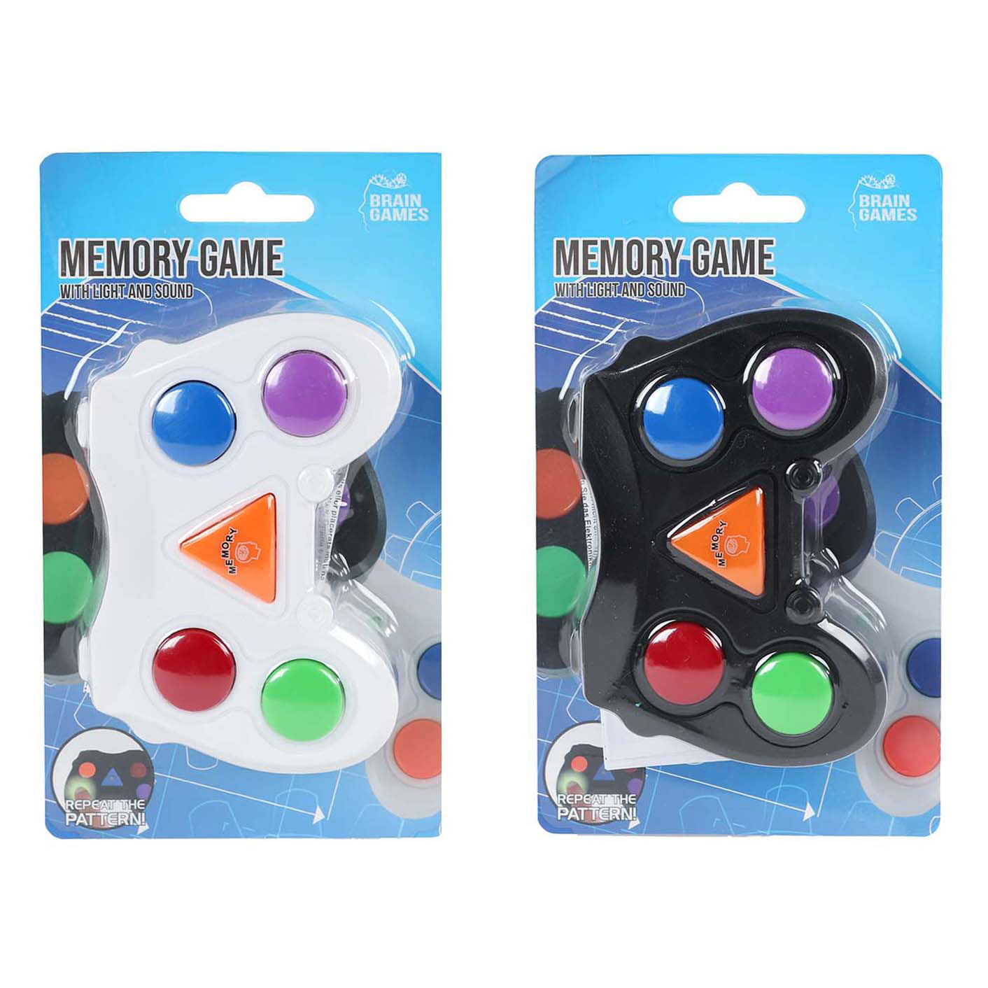 Jeux cérébraux, jeu de mémoire, lumière et son