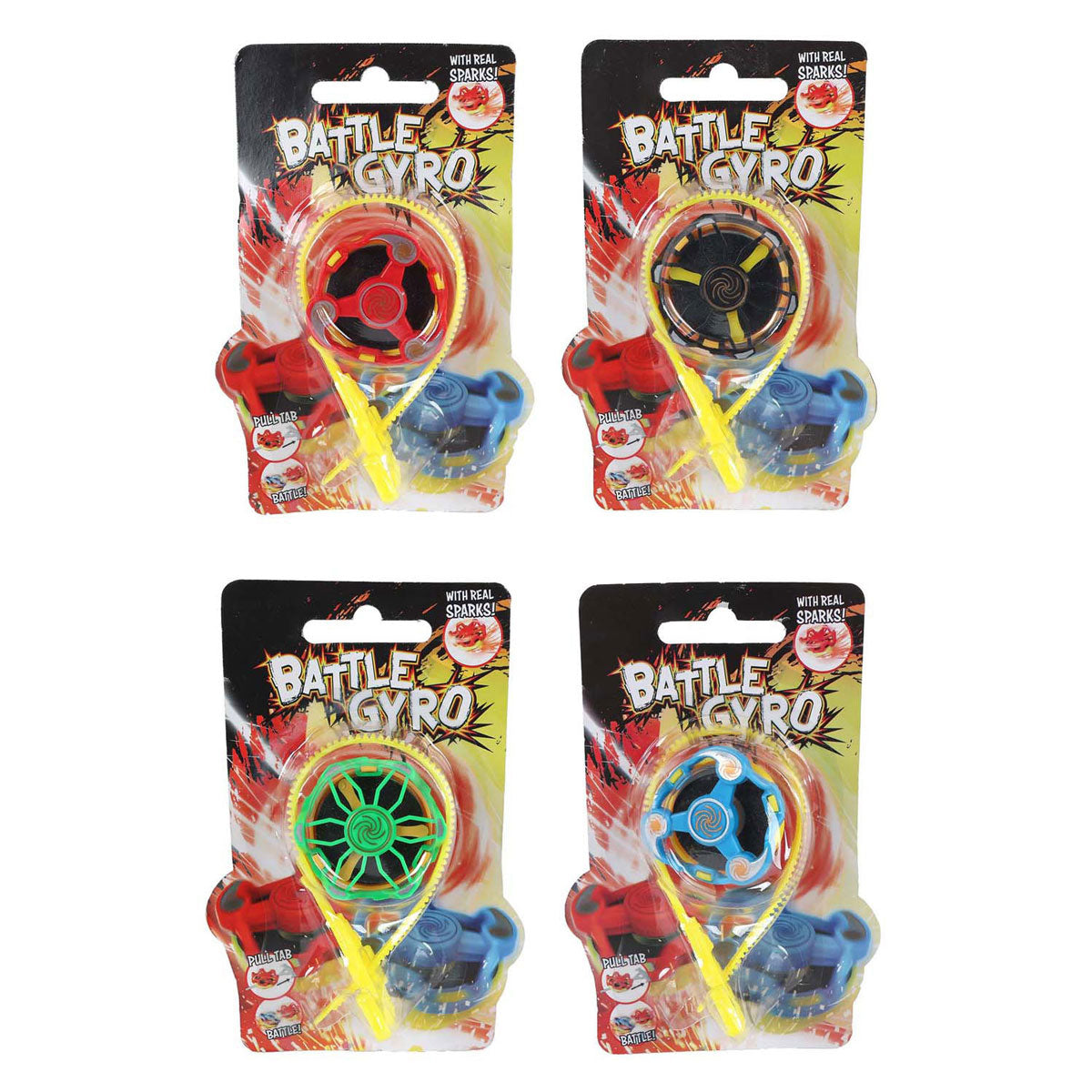 Gyroscope de combat Spark Spinner