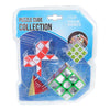 Ensemble de cubes de puzzle de jeux de réflexion - 4 pcs.