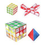 Ensemble de cubes de puzzle de jeux de réflexion - 4 pcs. - afbeelding 1