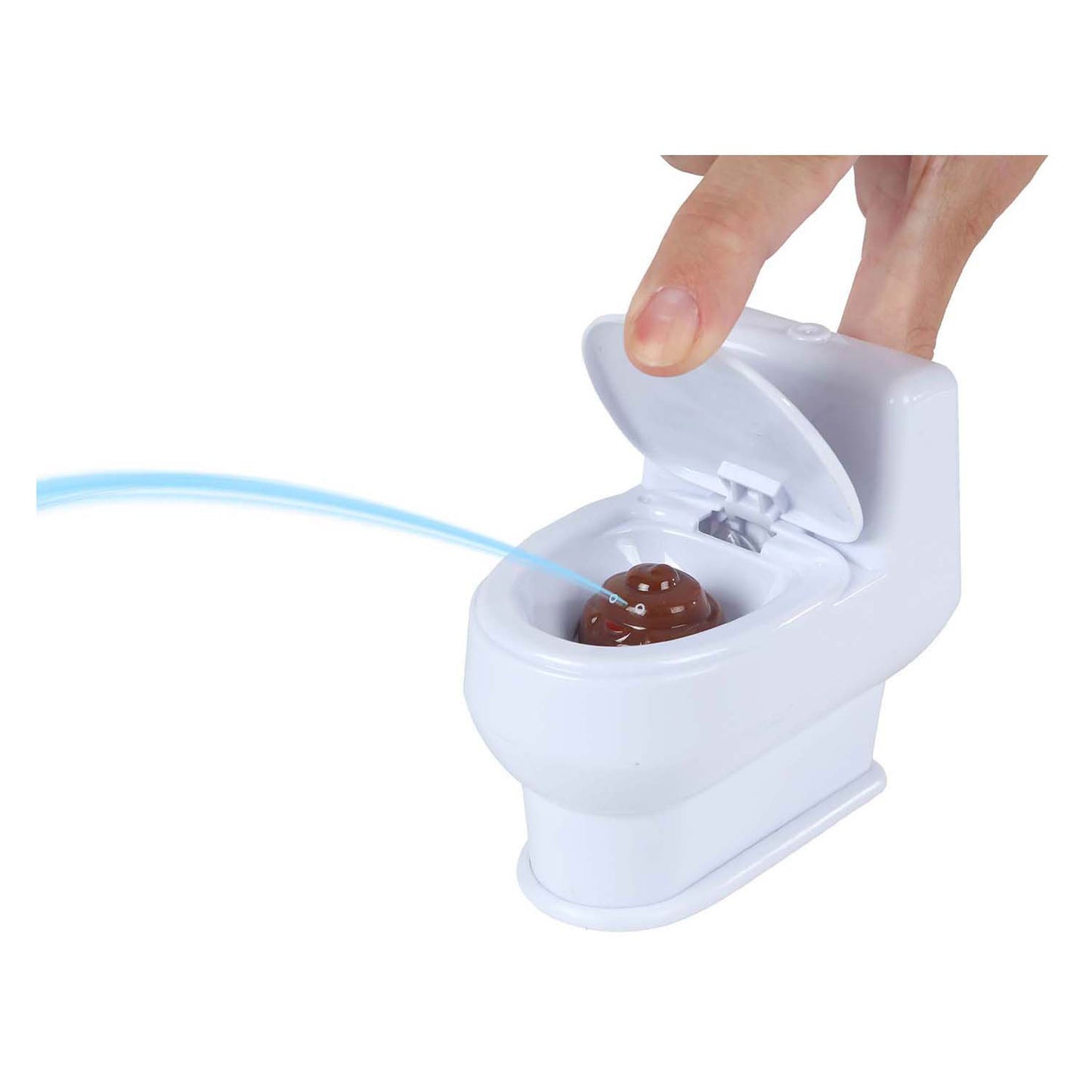 Toilettes à caca avec jet d'eau à crottes 10cm