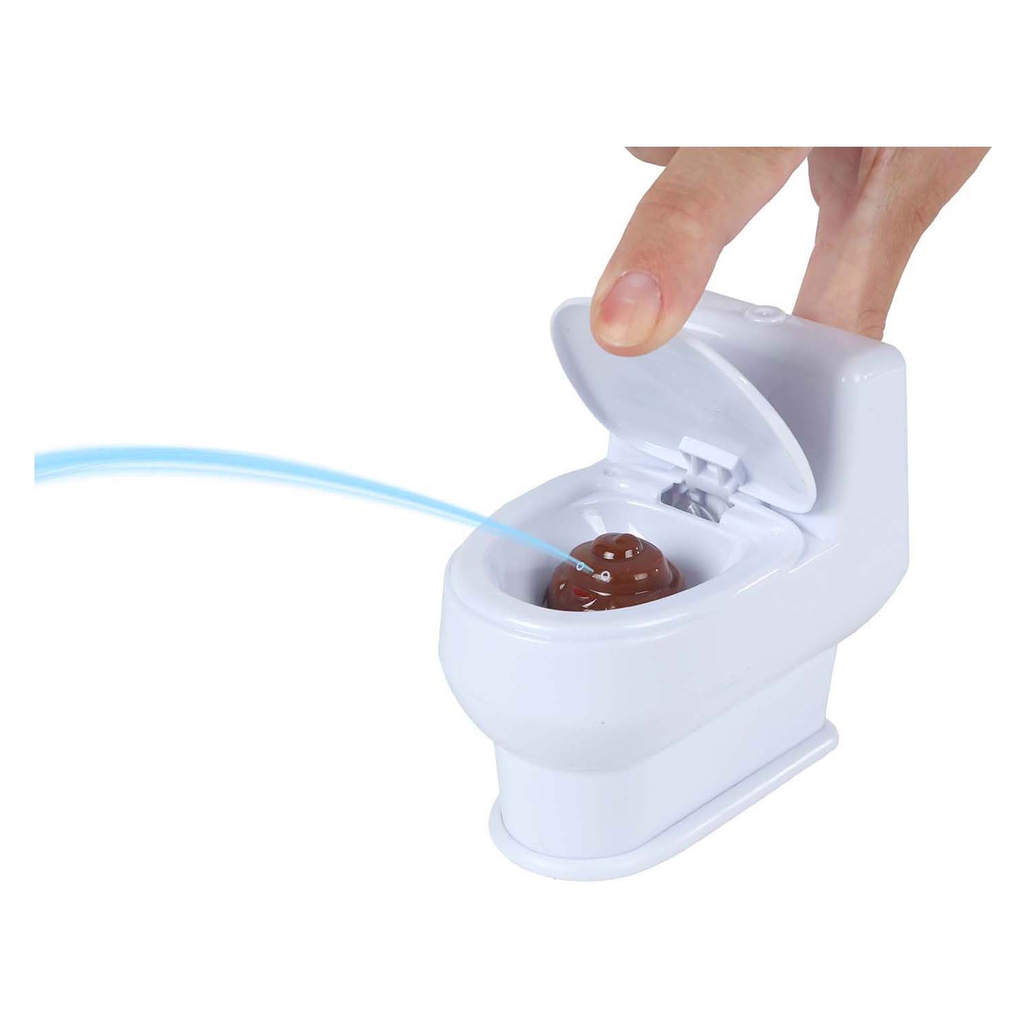 Toilettes à caca avec jet d'eau à crottes 10cm