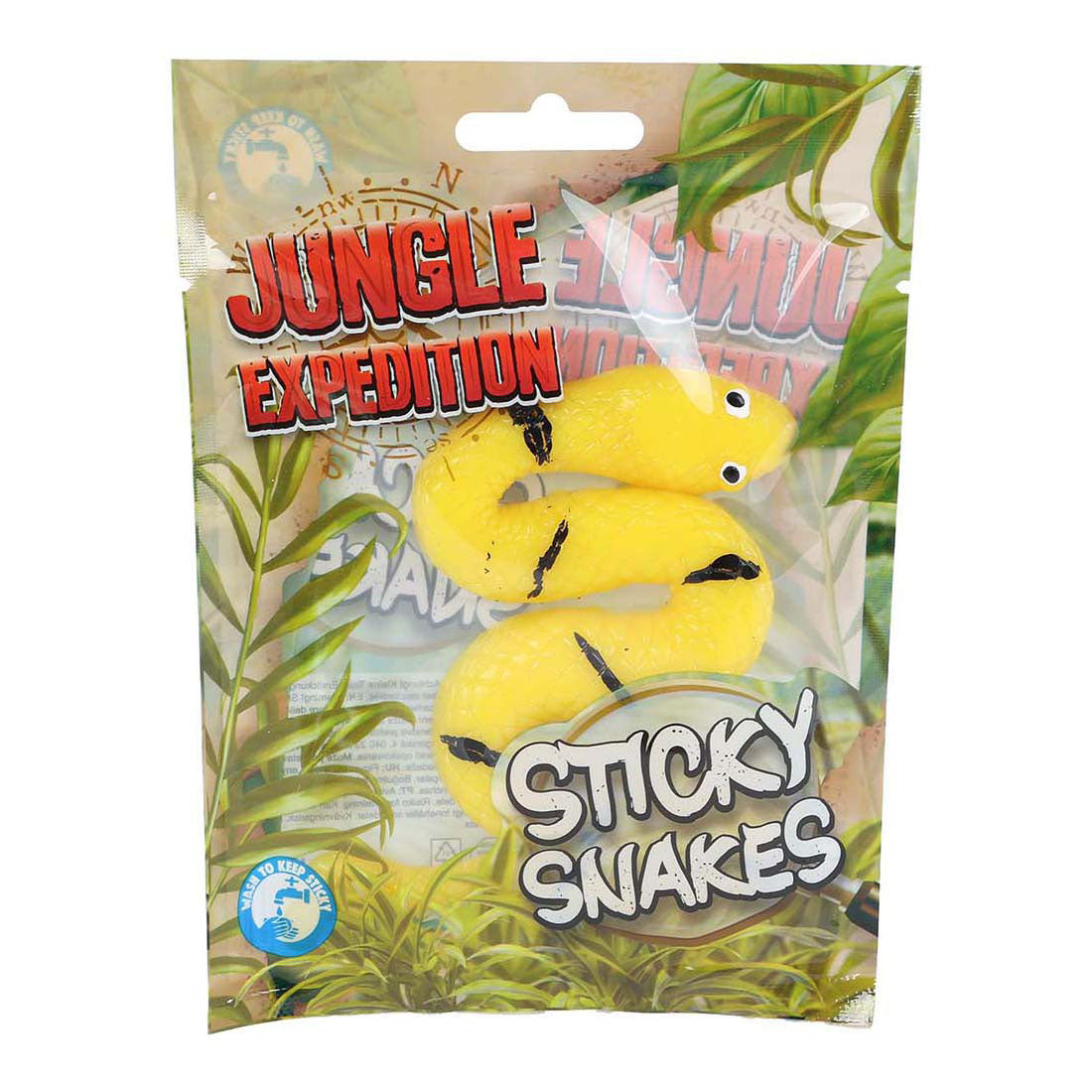 Serpents collants d’expédition dans la jungle