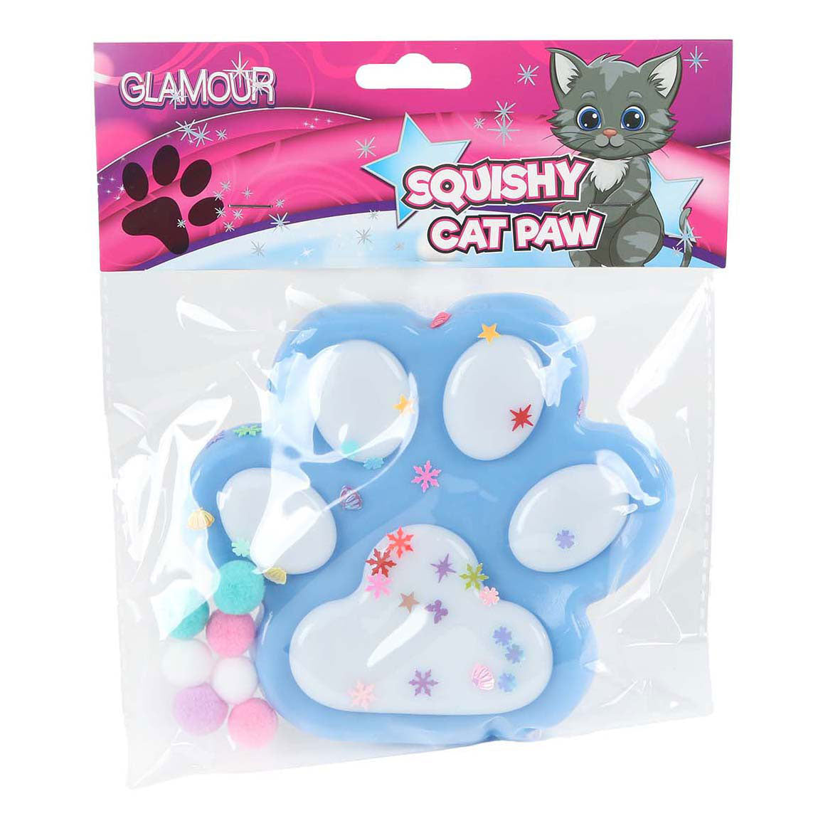 Glamour squishy méga patte de chat 12.5cm