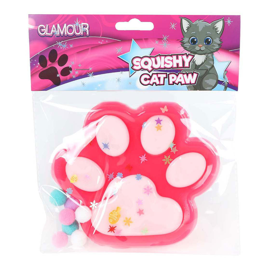 Glamour squishy méga patte de chat 12.5cm