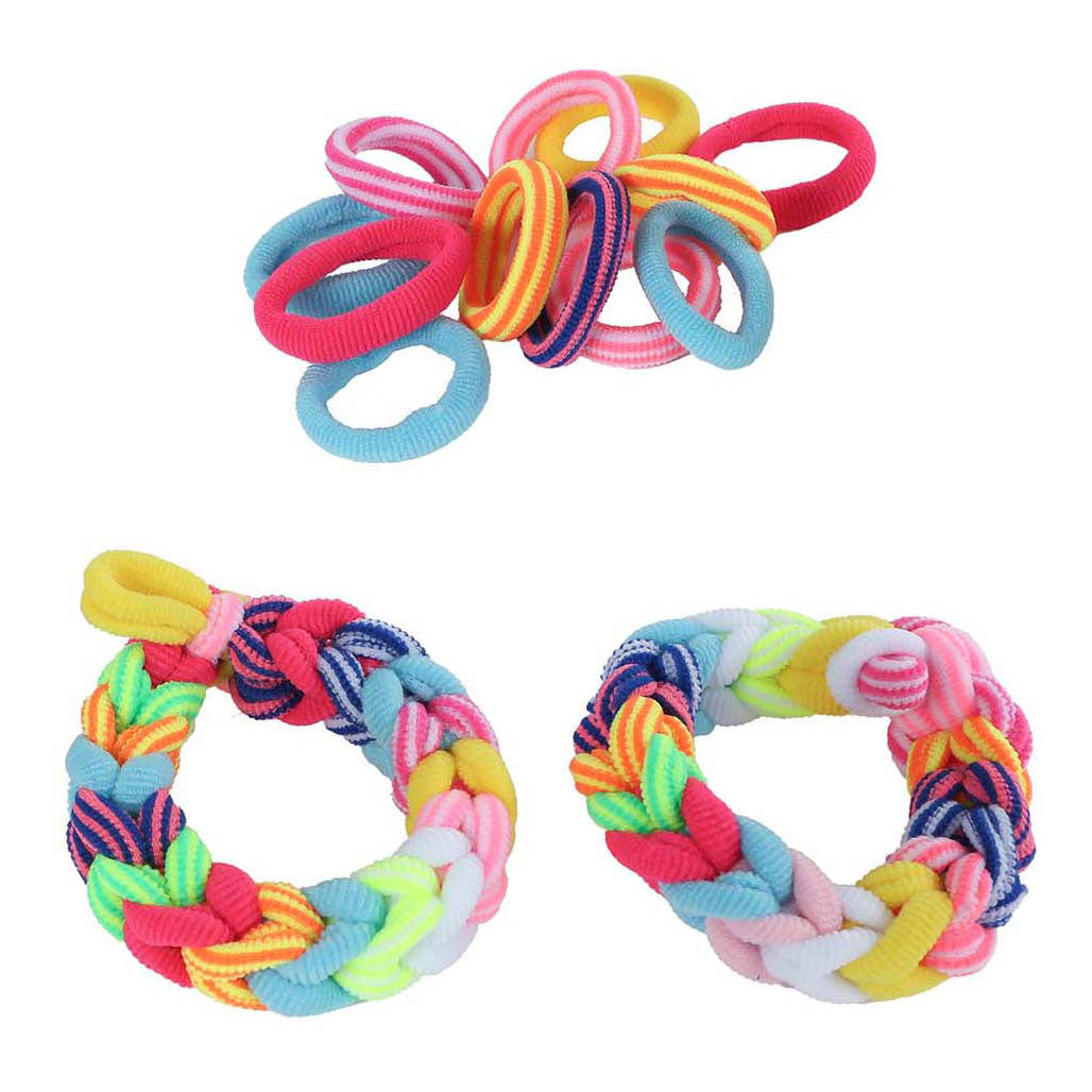 Elastiques à cheveux Glamour Loom - 150 pcs.