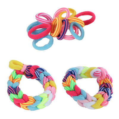 Elastiques à cheveux Glamour Loom - 150 pcs.