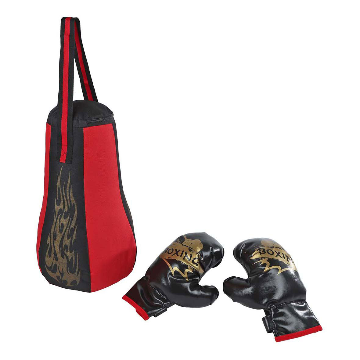 Sac de boxe Gametime avec gants de boxe - 40cm