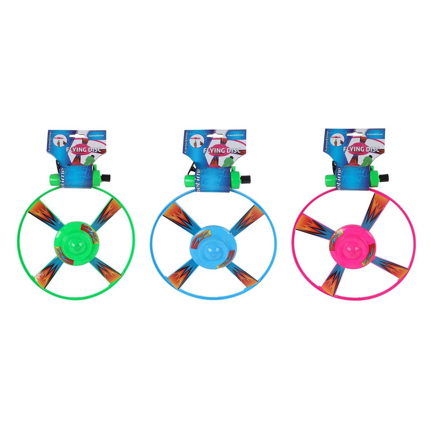 Disque volant Gametime avec cordon - 26cm