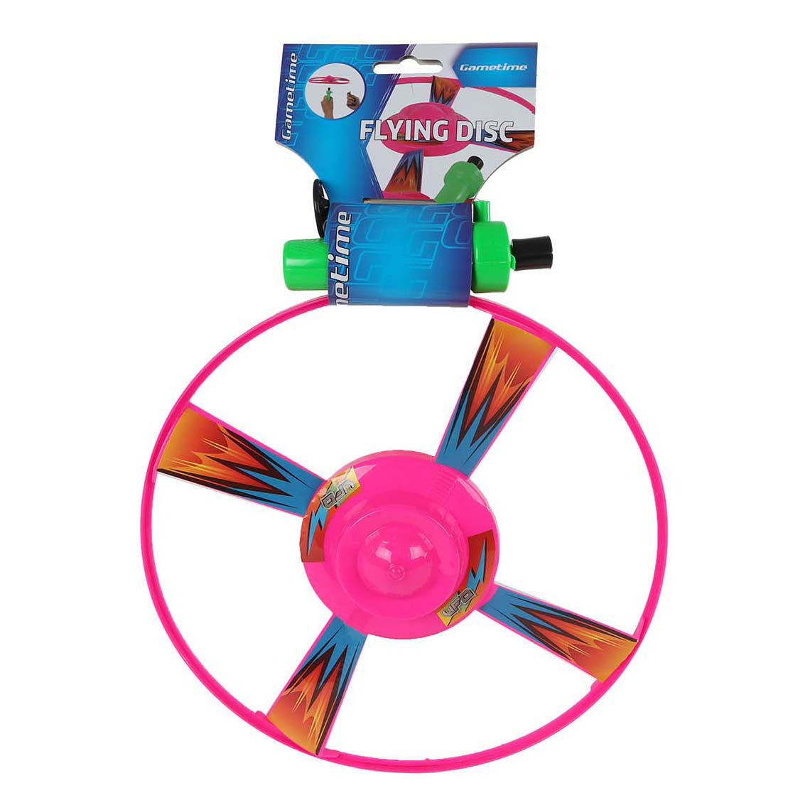 Disque volant Gametime avec cordon - 26cm