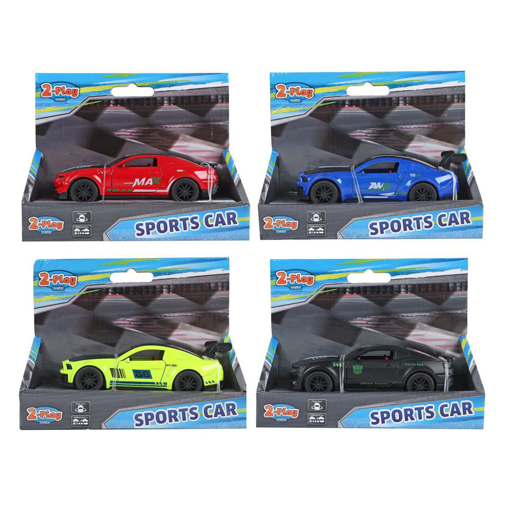 Voiture de sport 2 jeux à retirer 11,5 cm