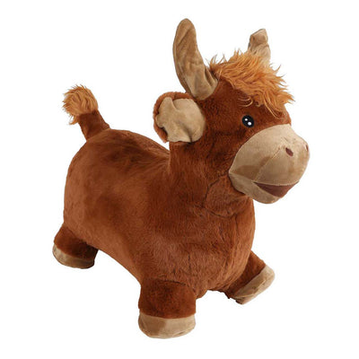 Peluche Skippy Highlander mini club avec pompe