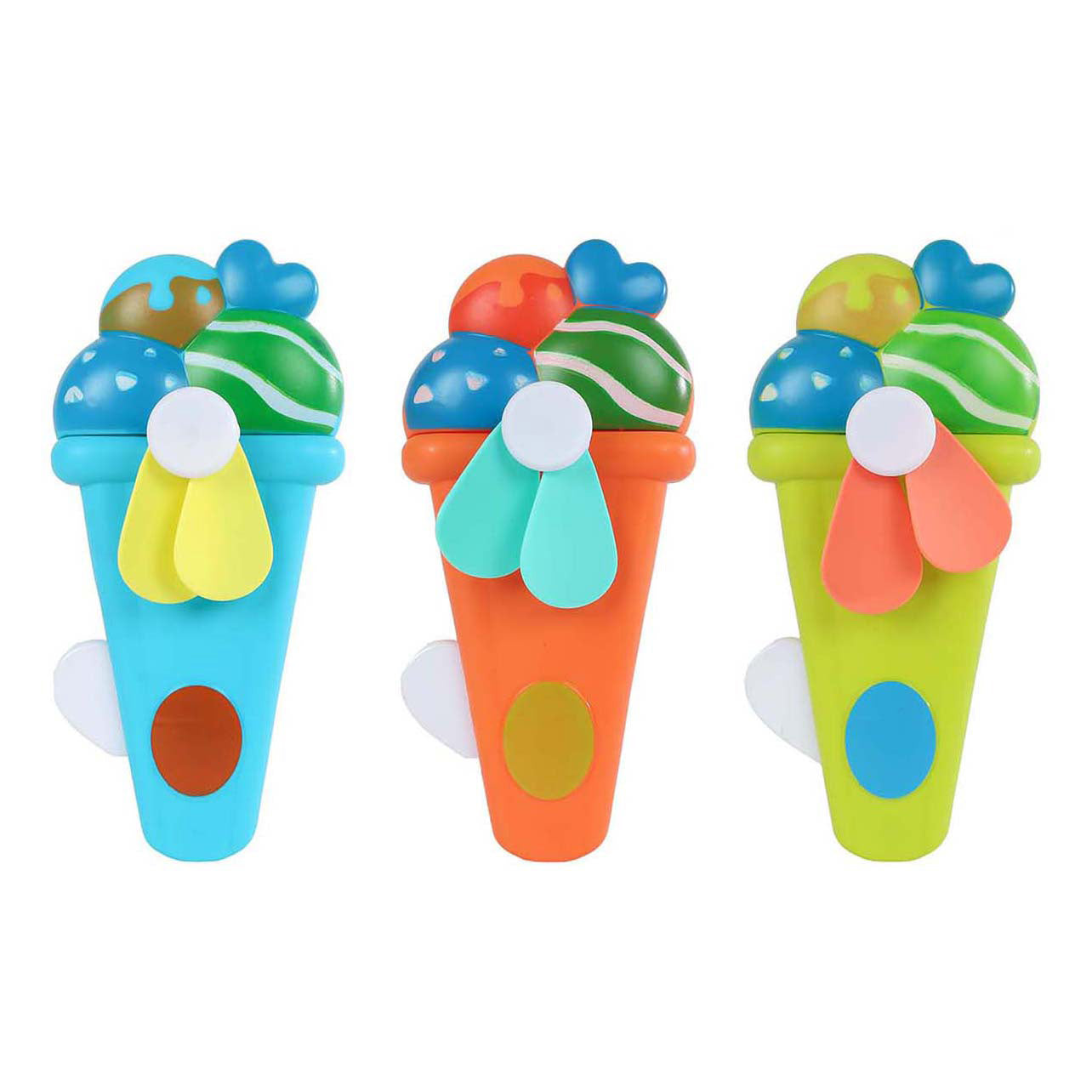 Glace en éventail