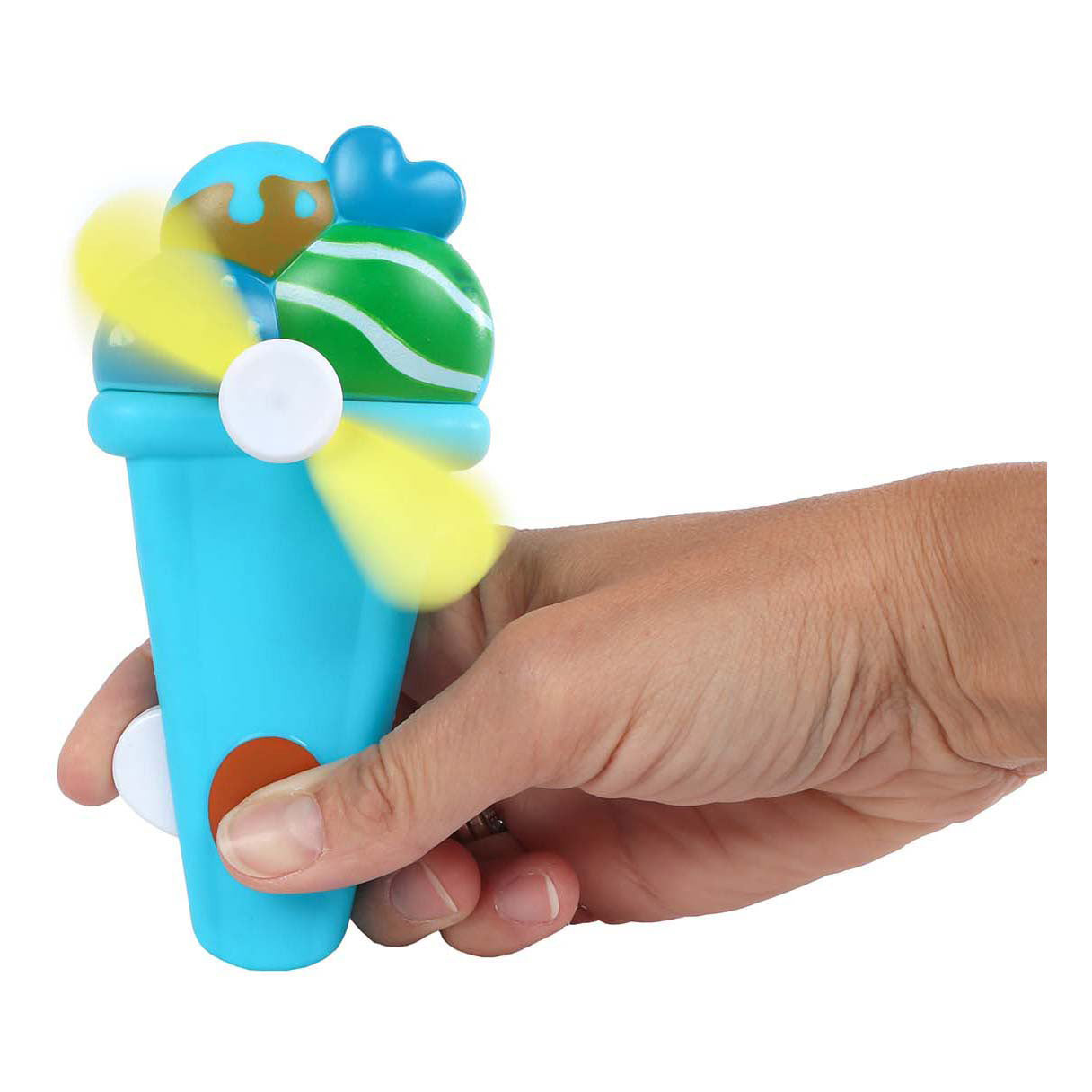 Glace en éventail