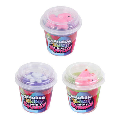 Ty super goo arc-en-ciel avec squishy - 90gr.