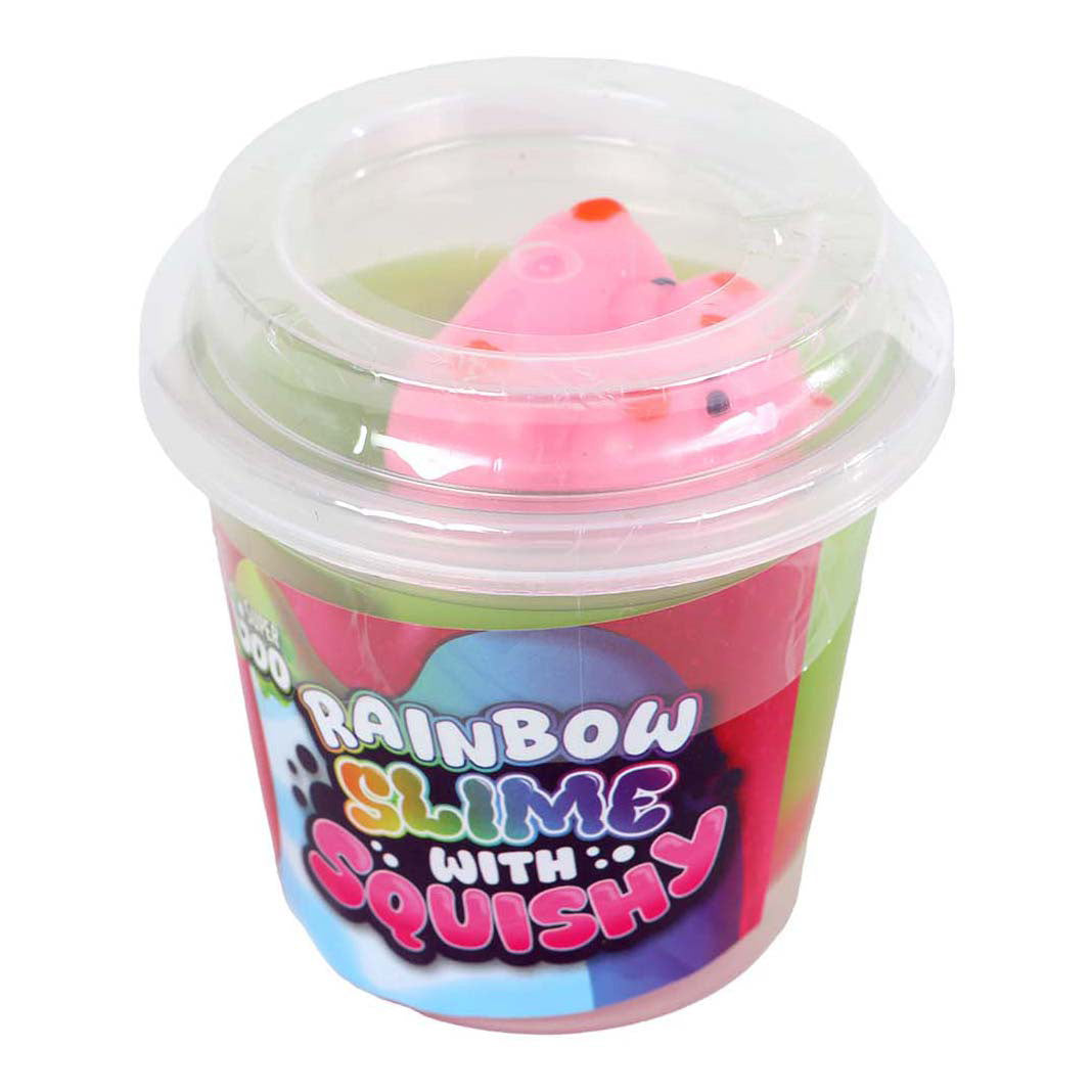 Ty super goo arc-en-ciel avec squishy - 90gr.