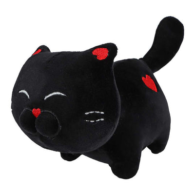 Peluche chat câlin Take me home avec coeur - 16cm