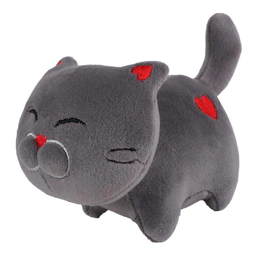 Peluche chat câlin Take me home avec coeur - 16cm