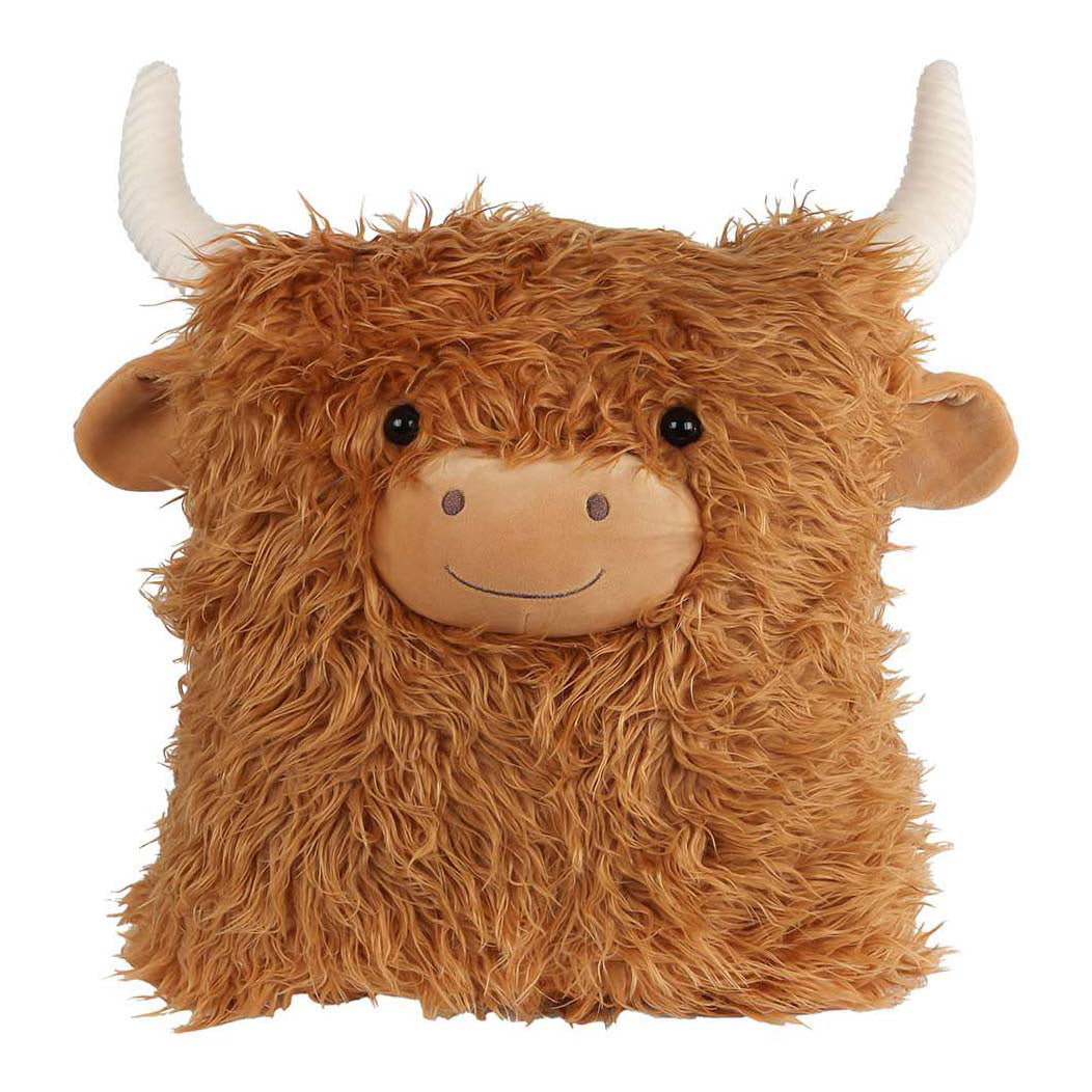 Peluche oreiller yak Take me home - 38x33cm