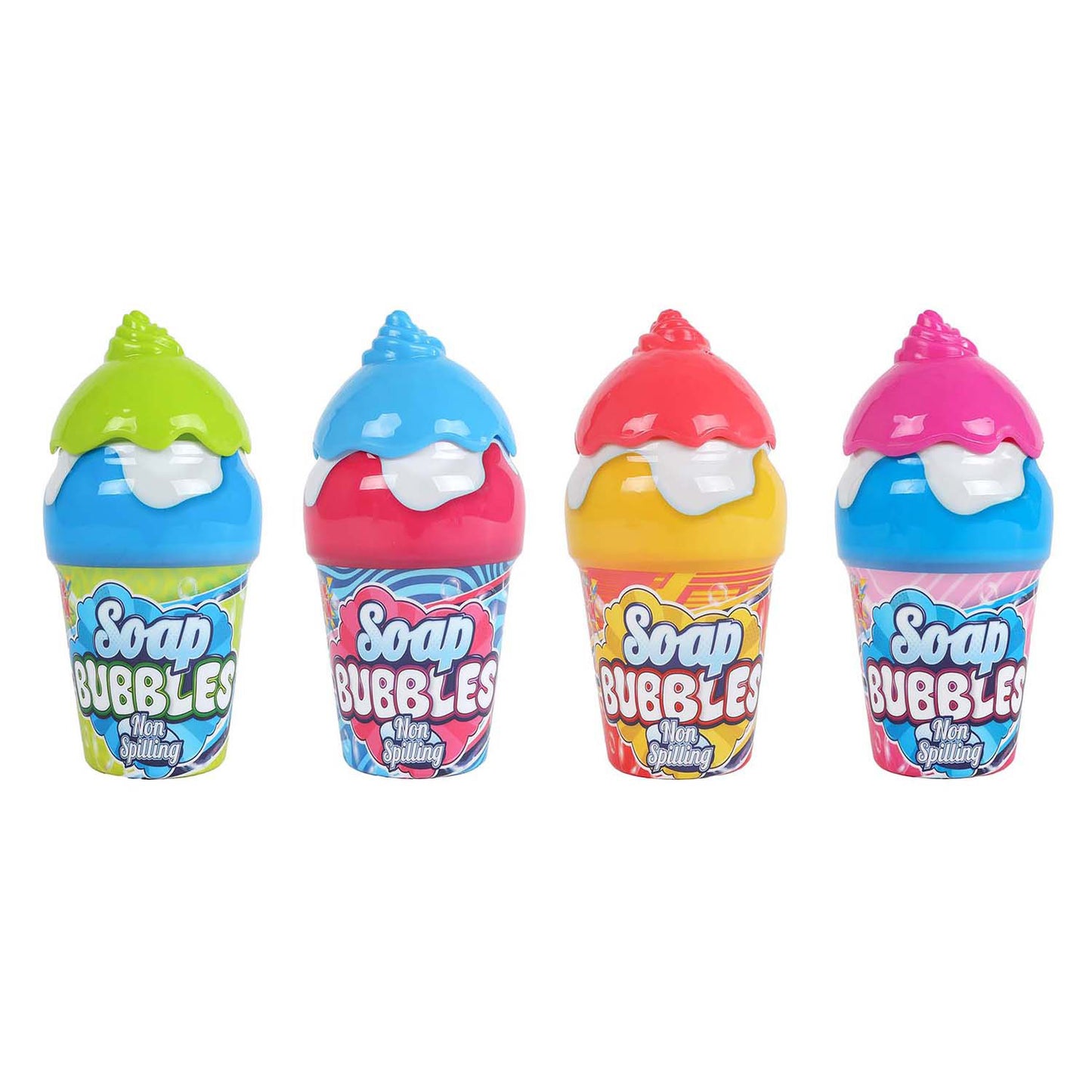 Glace soufflée à bulles anti-déversement - 40ml 24pcs.