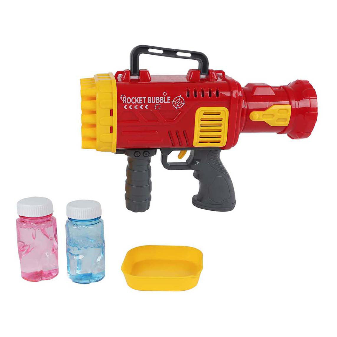 Super pistolet à bulles Sun Fun avec 2 pots de 50 ml
