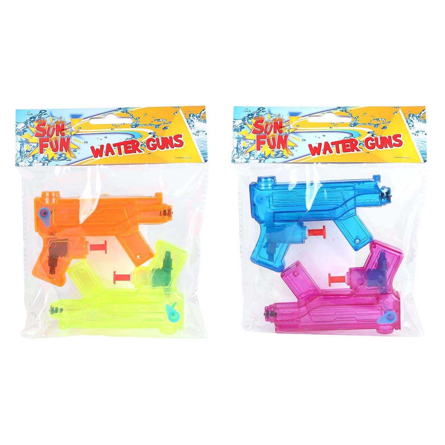 Pistolets à eau Sun Fun - 2 pcs.