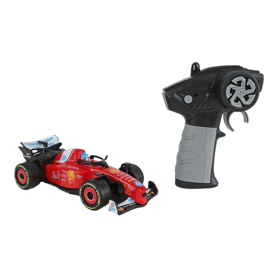 Voiture de course de formule roadstar RC avec lumière - 2,4 GHz