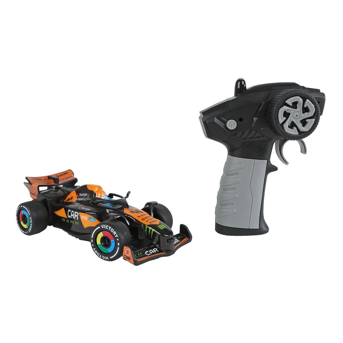 Voiture de course de formule roadstar RC avec lumière - 2,4 GHz