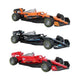 Voiture de course de formule 2 jeux moulée sous pression - 13 cm