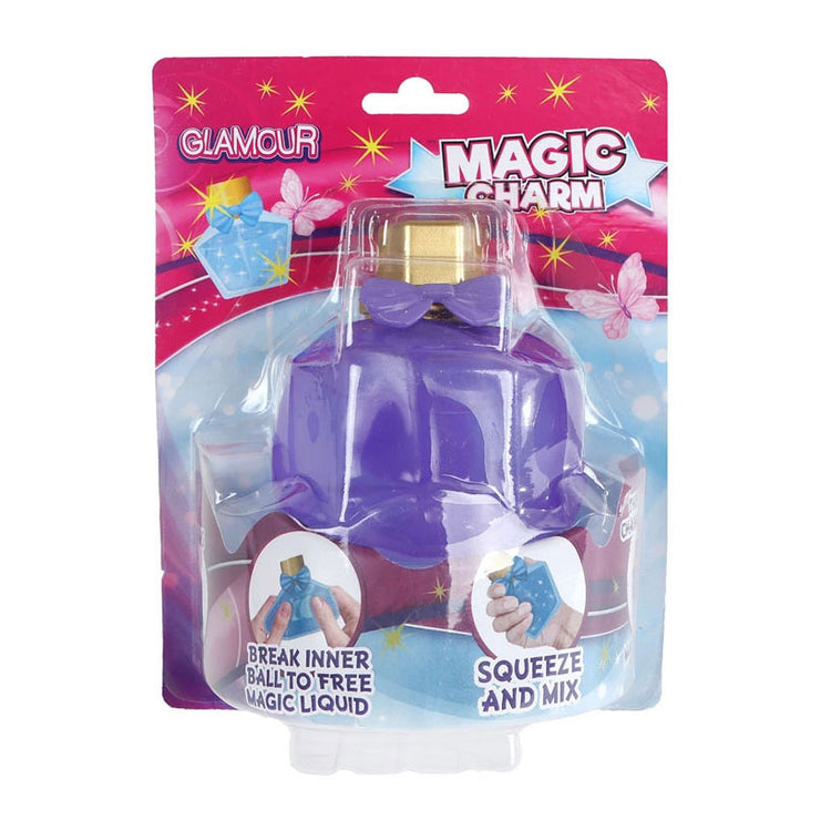 Flacon de parfum à presser Glamour avec breloques