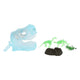 Dinoworld 3D dinosaure gitd avec porte-clés avec 2 dinosaures