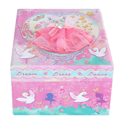 Boîte à bijoux avec ballerine dansante en musique 15cm