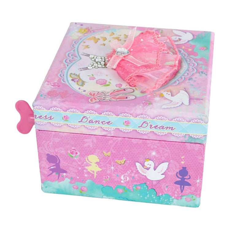Boîte à bijoux avec ballerine dansante en musique 15cm