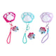 Porte-clés glamour pelucheux patte de chat