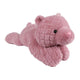 Peluche mini club ours couché rose - 70cm