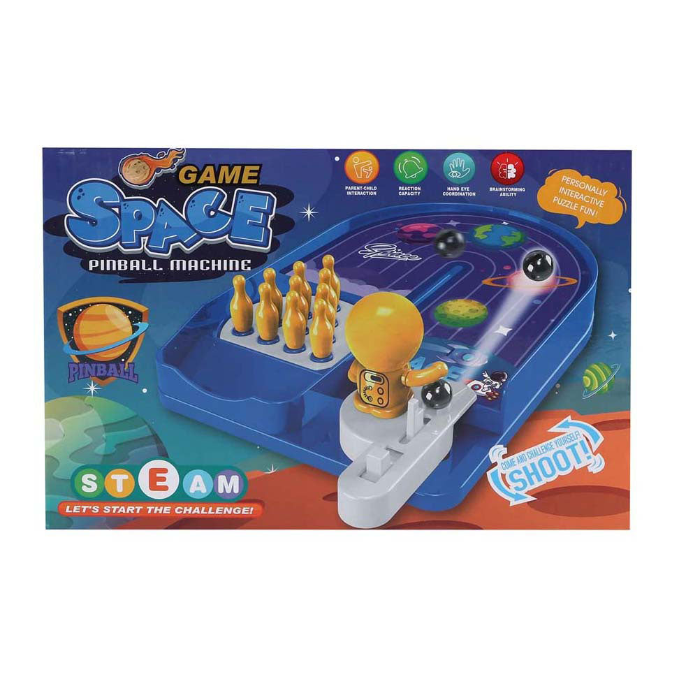 Jeu de quilles flipper 19x13x3,5cm