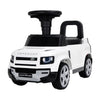 Land Rover marcheur blanc avec son - 67 cm