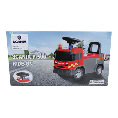 Déambulateur des pompiers Scania avec son - 60,5 cm